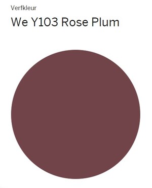 Muurverf Rose Plum