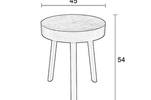 SURI salontafel rond 