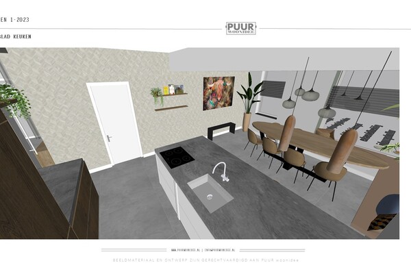 2D ontwerp interieurplan